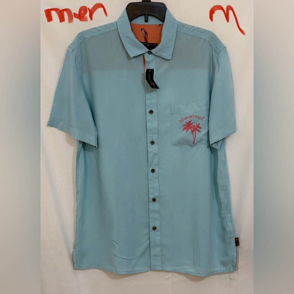 Margaritaville Sky Blue Casual Shirt